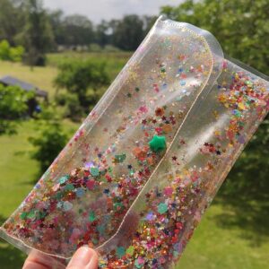 pochette à paillettes
