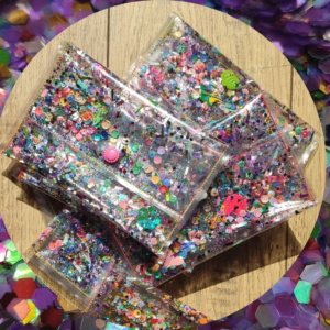 pochette à paillettes